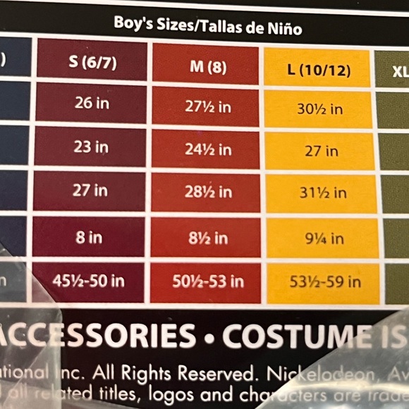 NWT Avatar the Last Airbender Sokka Costume Set - Picture 4 of 6